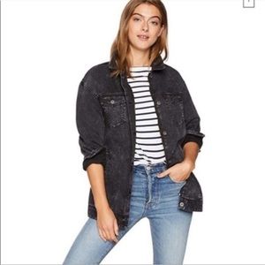 NWT Levi’s Oversized Cotton Canvas Trucker Jacket Size Large